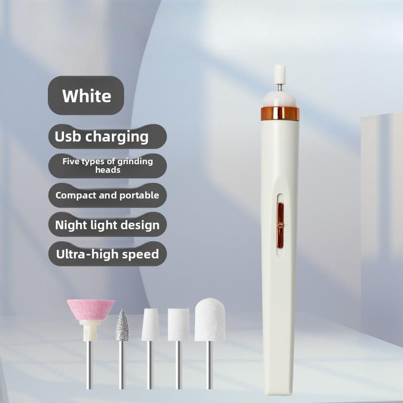 Mini Electric Nail Grinder Small Tools Nail Remover Nail Machine Portable Exfoliating Set Nail Grinder