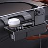 Car Door Mounted Storage Tray Water Cup Storage Box Multifunctional Car Window Tray Automotive Interior Organization Accessories