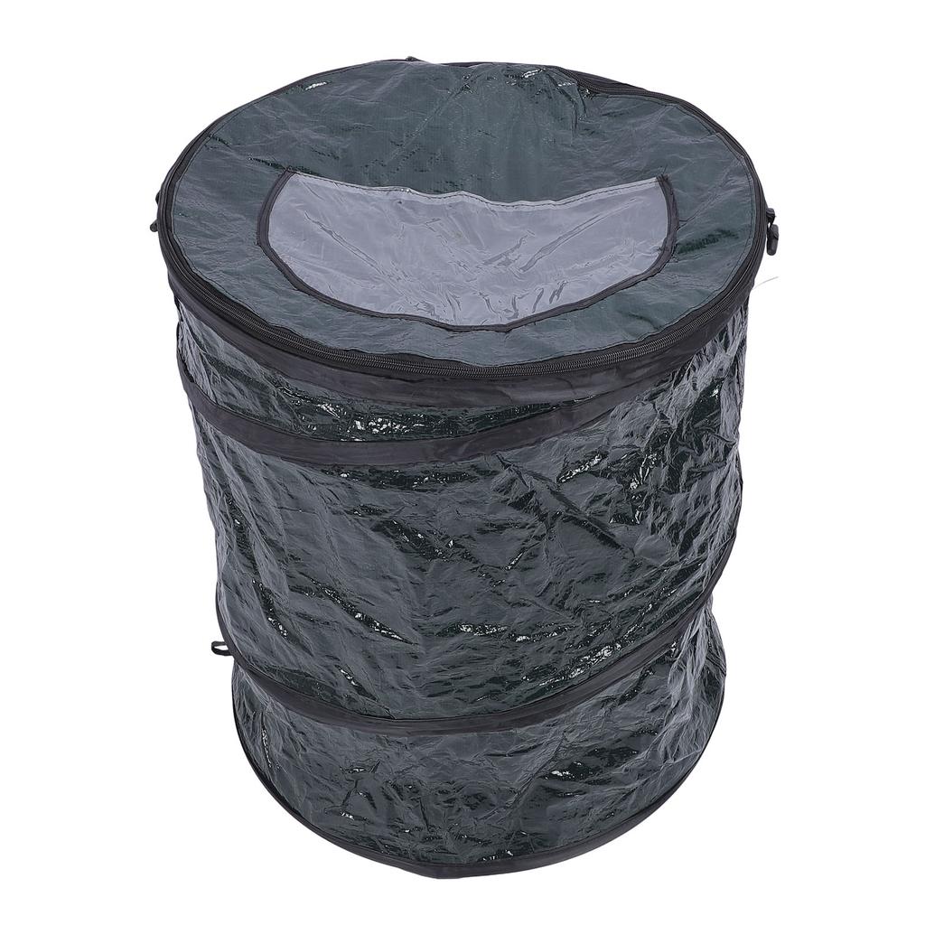Pop Up Trash Container Portable Space Saving Tear Resistant PE Multipurpose Pop Up Trash Bin for