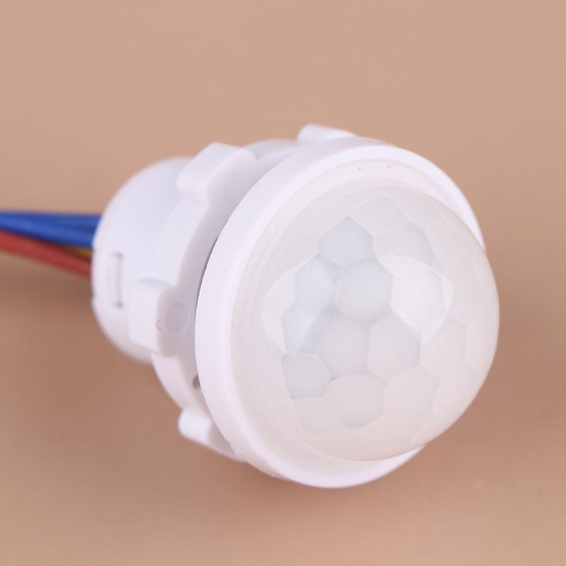 Led Pir No Adjustable Delay Human Body Infrared Detector Ir Infrared Motion Sensor Light Switch For Home Ac110-240V Dc 12V-24V