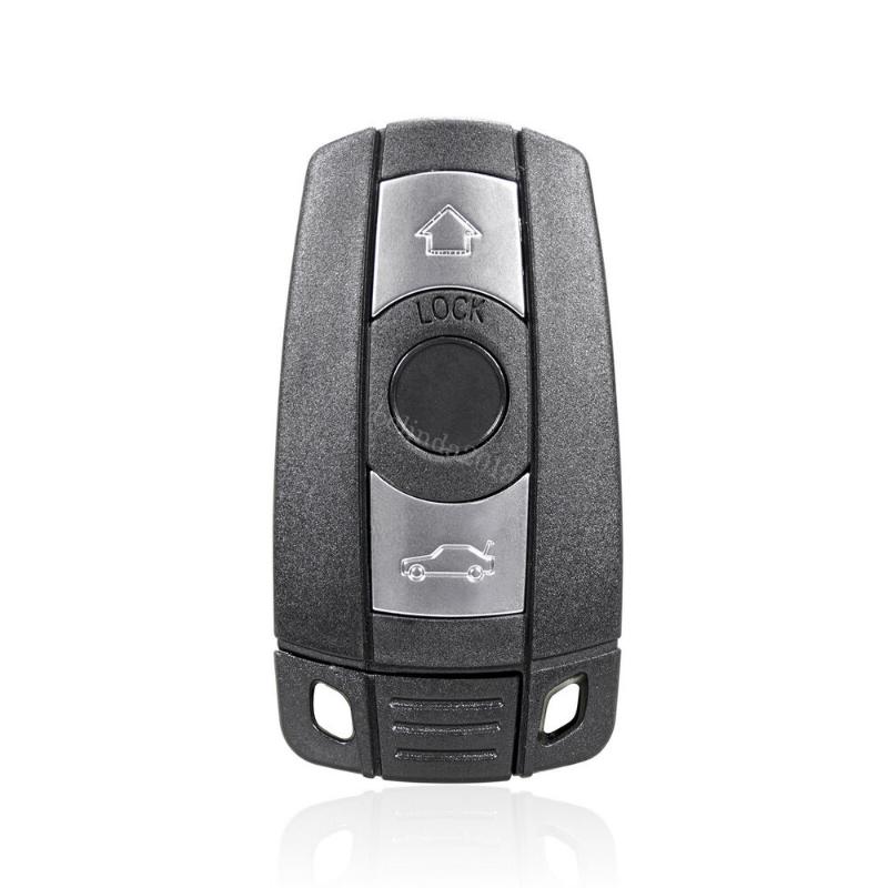Key Fob Case for BMW 1 3 5 6 Z4 X1 X3 X6 series E90 3 Button Remote Cover Shell Remote Control Key Shell