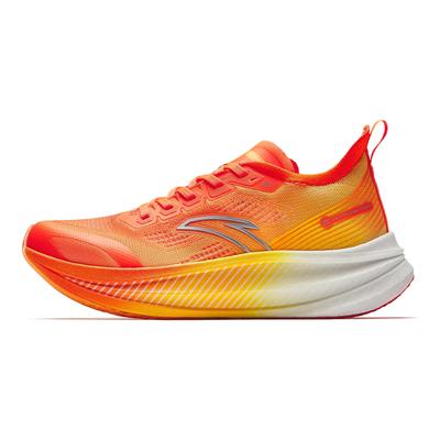 Marathon Shock Absorbing Breathable Low Top Full Carbon Plate Training Running Shoes Women Running Shoes Yellow Orange 922425588-12