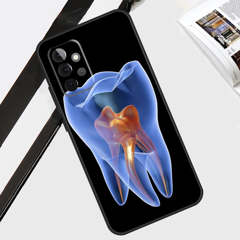 Zahnarzt Zahnmuster Hülle Für Samsung Galaxy A34 A54 A14 A52 A32 A12 A22 A72 A42 A13 A33 A53 A51 A71 Abdeckung