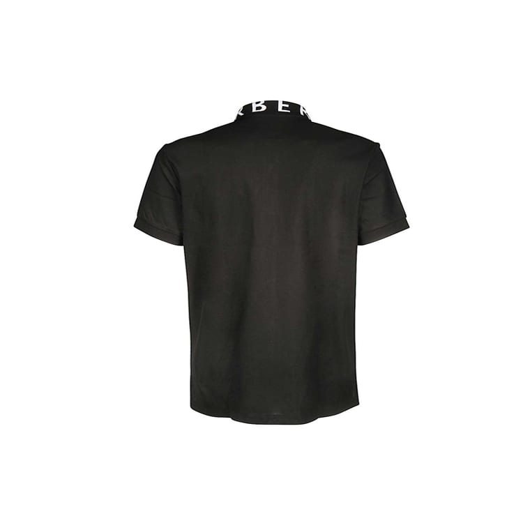 Burberry Men Ryland Collar Logo Polo Black 80134991