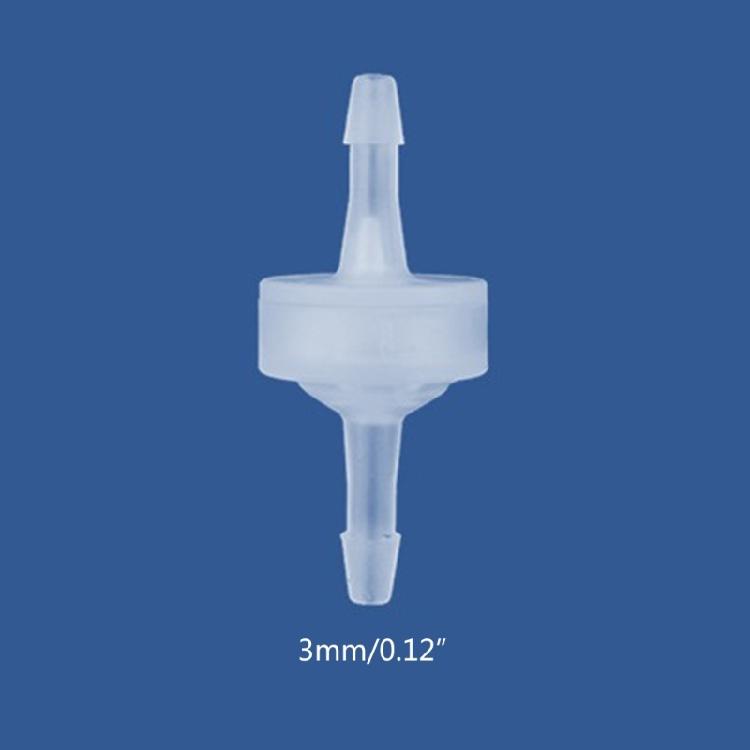3mm 4mm 6mm Rückschlagventil/ PP-Kunststoff Rückschlagventil/ Einwegventil