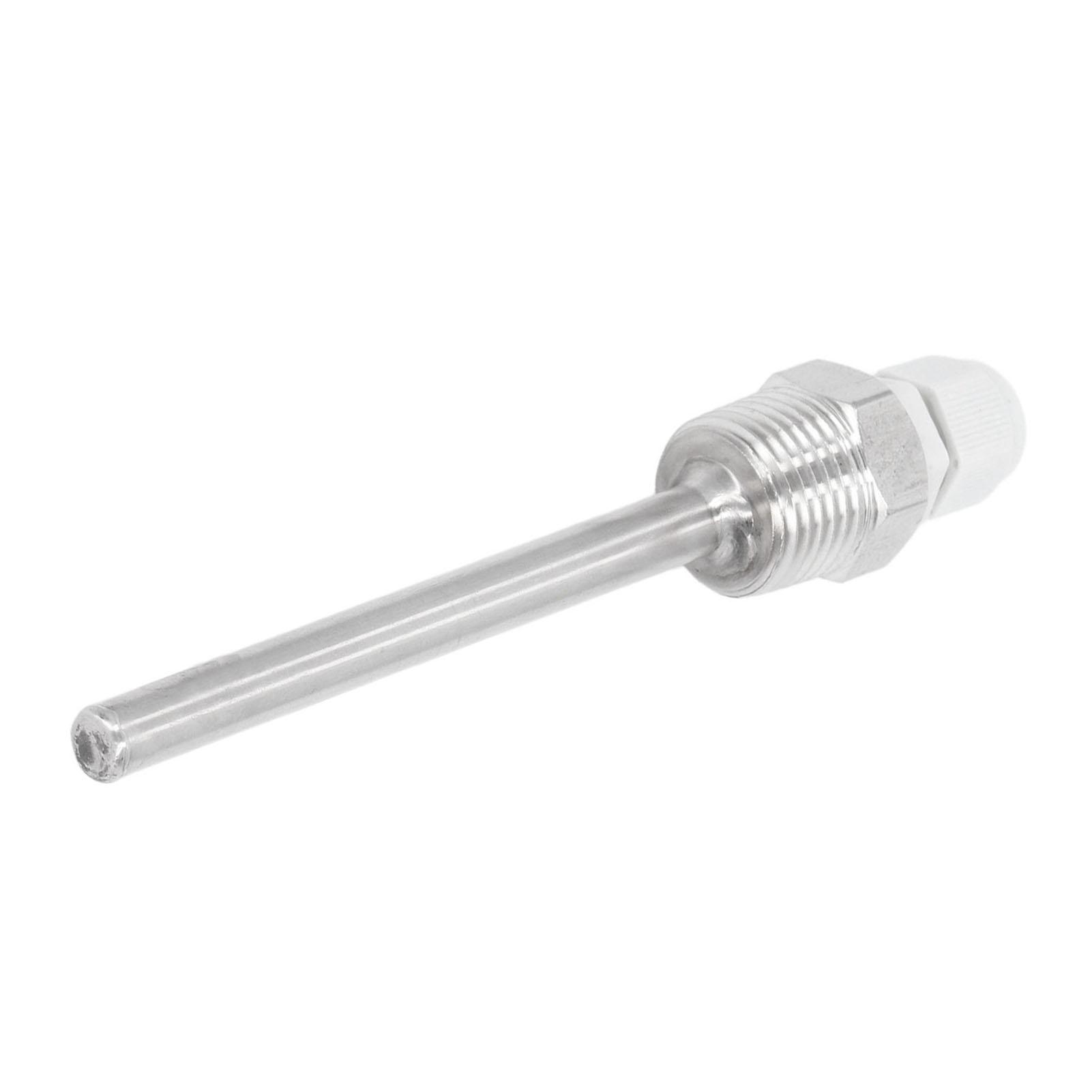 1 2 Cal NPT Osłona Termometryczna Stal Nierdzewna Średnica 8mm Osłona Termometryczna do Systemu Słonecznego 50mm 4szt