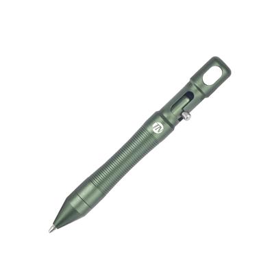 ThruNite Mini Ballpoint Pen, Keychain EDC Pocket Pen, Smooth Writing, Perfect Gift, Office, Work, Construction - Dark Green