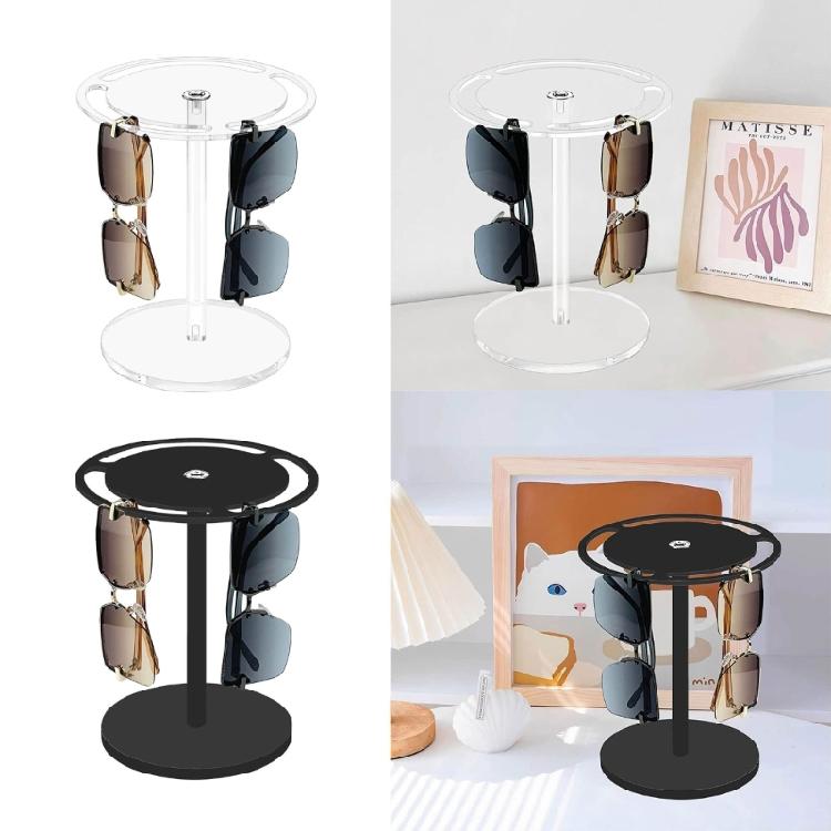 Rotating Acrylic Sunglasses Holder Glasses Display Rack Sunglasses Display Stand