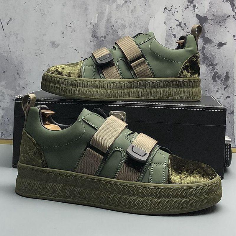 Neue Mode Herren Luxus Samt Schnürschuhe Herren Causal Flats Mokassins Sport Walking Sneakers Hombre