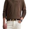Polo Ralph Lauren Plain Knit Shawl Collar Pullover Long Sleeve Sweatshirt Men Sweatshirt 710877989-006