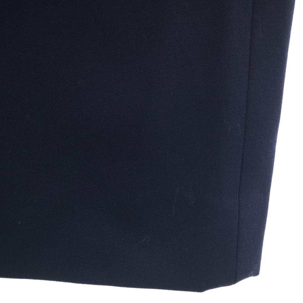 YVES SAINT LAURENT 90s Old Long length Wrap skirt L Navy Women Used