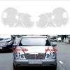 Pair of Clear PC Car Headlight Covers for Left/Right Front - Fits Ben