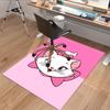 Pink Kitty Portrait Carpet For Playroom Bedroom Living Room Sofa Home Decorkids Game Area Rug Nonslip Floor Mat