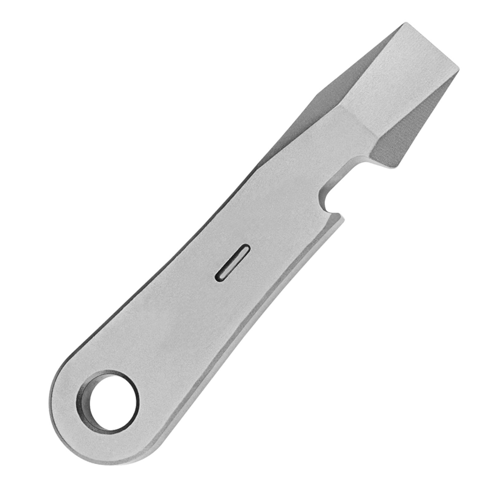 

Открывалка для бутылок из титанового сплава, портативные ломы, инструмент для кемпинга на открытом воздухе, многофункциональный небольшой гаечный ключ, инструменты для выживания