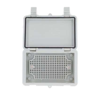Durable 150×100×70mm Waterproof Electrical Box Grey With Bottom Plate Outdoor Electrical Case Plastic Clip Project Box Outdoor