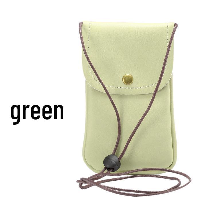 Women's Cute Mini Leather Crossbody Phone Bag - Korean Fashion Trend
