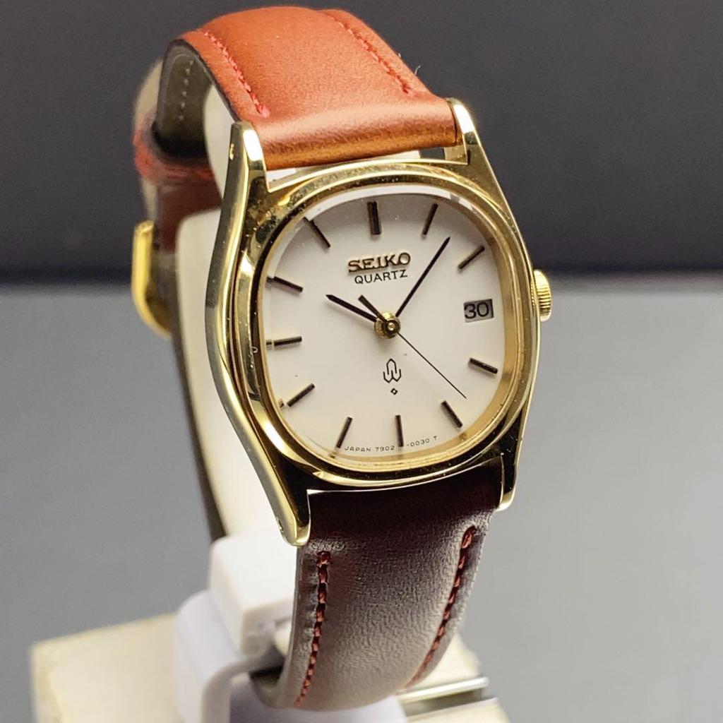 [USED] High-quality SEIKO QUARTZ women's watch with replaced battery, made in Japan