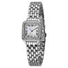 Ladies Exquisite Fashion High Appearance Level Roman Numerals Dial Square Dial Steel Band Quartz Watch.