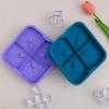Stampo per Ghiaccio in Silicone a Forma di Squalo 4 Fori Facile da Sformare Stampo per Ghiaccioli Silicone per Uso Alimentare Novità Macchina per il Ghiaccio Accessori da Cucina