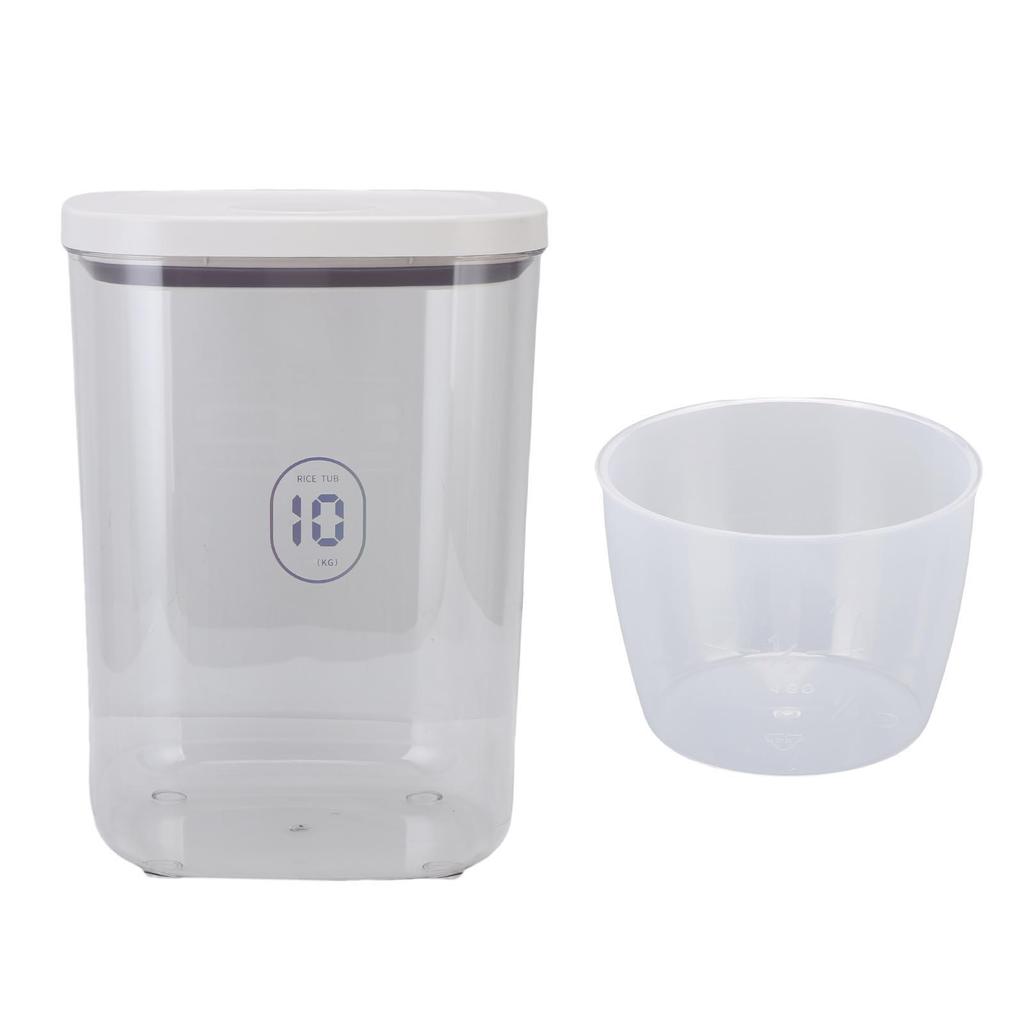 10L Pet Food Storage Container Airtight Dampness Proof Light Proof Pet Food Bin for Dog Cat
