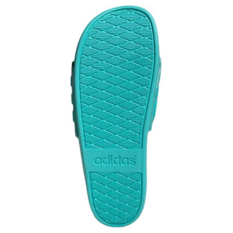 New Adidas Adilette Comfort Slides Mercedes AMG Petronas Formula One Team Semi Mint Rush JR1071