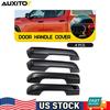 4PCS Matte Black Door Handle Cover For Toyota Tundra -2024 Full Set All Door