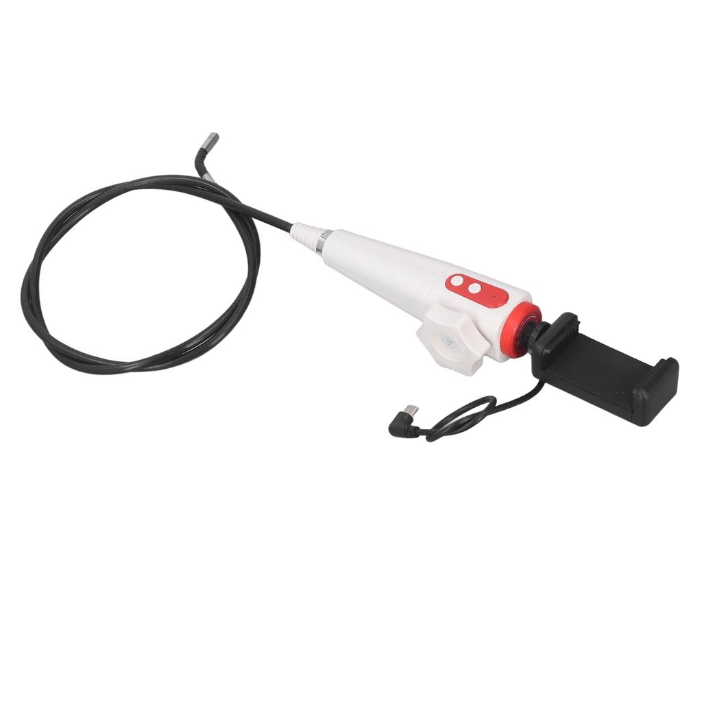 Boroscópio Articulado de 2 Vias 180 Graus Endoscópio Industrial HD Portátil Câmera de Inspeção