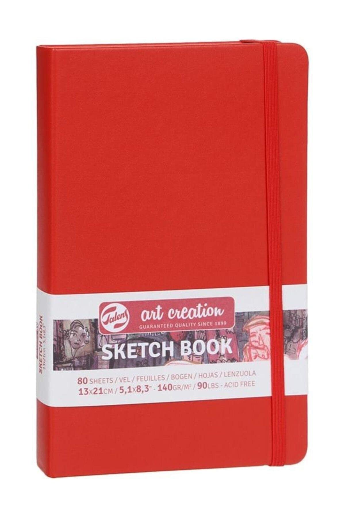 

Блокнот для рисования Talens Japan Art Creation Sketchbook 13 x 21 см красный T9314-202M 407242