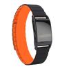Curea magnetică din silicon de schimb pentru ceas WHOOP 4.0 Bandă de urmărire a fitness-ului Moale Prietenoasă cu pielea Negru Portocaliu