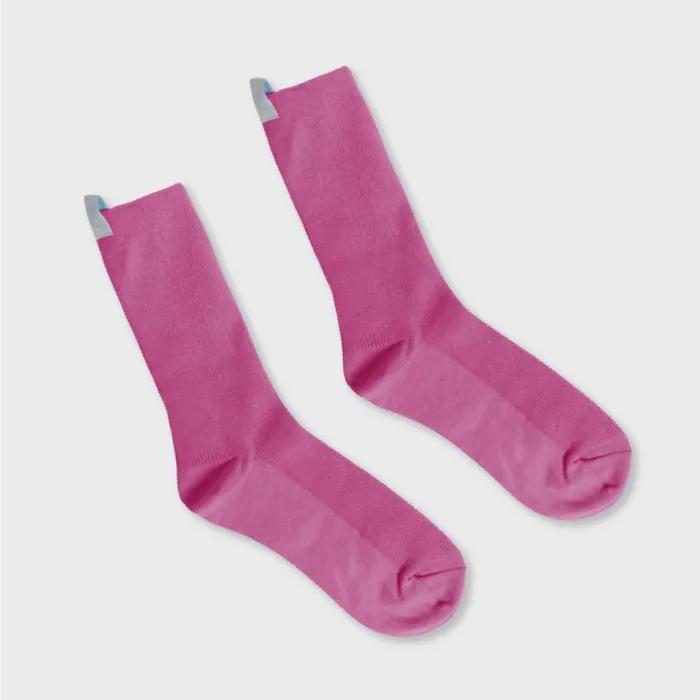 COLOR SOCKS _ DEEP PINK