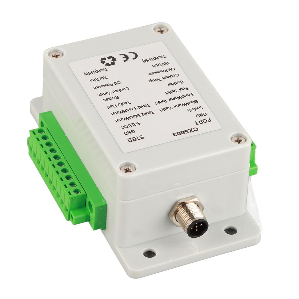 9‑32V DC Converter Box Convert Sensor Singal to NMEA2000 IP67 Waterproof for Boat Yacht Boat Accessory Boat NMEA2000 Converter