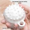 Silicone Shampoo Brush - White - Single Pack