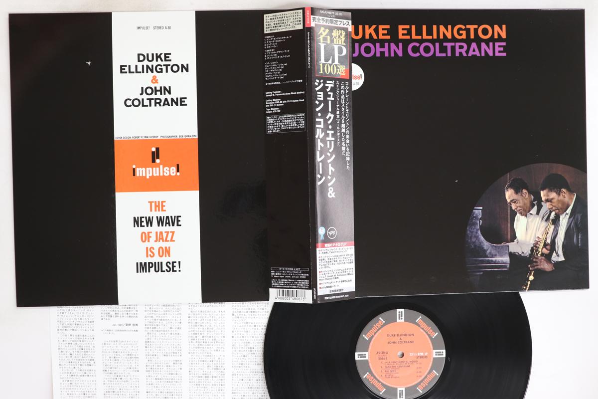 

LP Пластинка ДЮК ЭЛЛИНГТОН, ДЖОН КОЛТРЕЙН - Дюк Эллингтон и Джон Колтрейн (200 UCJU9077 ИМПУЛЬС! 2007 Япония Оби Джаз Б/У