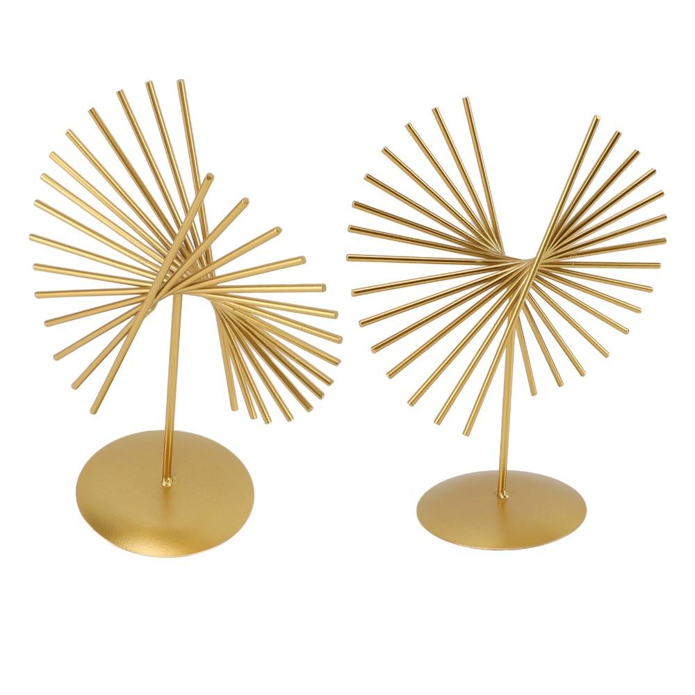 Iron Handmade Abstract Metal Sculpture Showroom Desktop Metal Ornament Study Room Display Craft