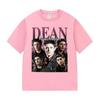 Vintage Dean Winchester Actor Graphic T Shirt Unisexs Fashion High Quality Clothing Tshirts Unisex 100 Cotton Oversized TShirt