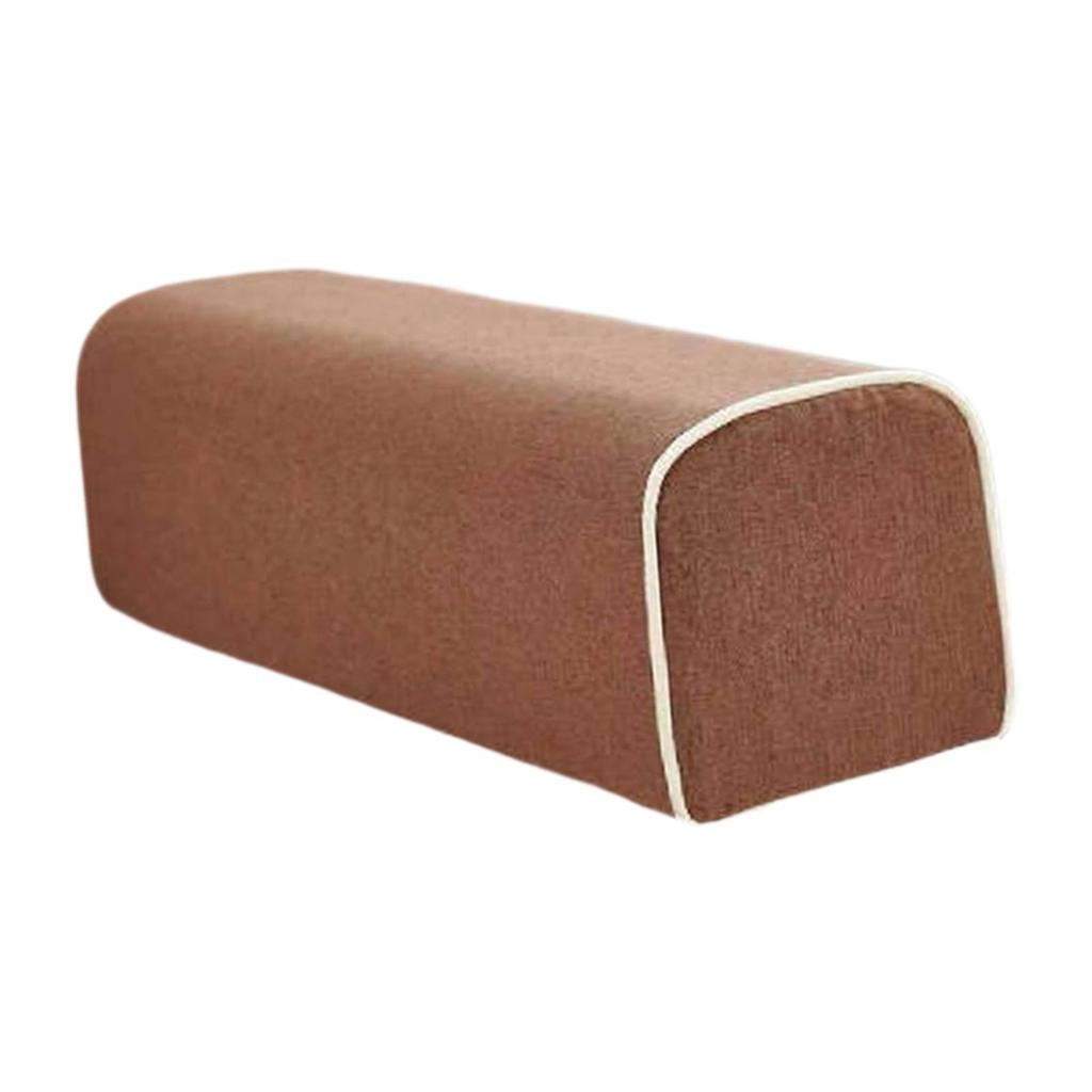 Couch Armrest Cushion, High-density Foam Arm Support Cushion, Linen Armrest Cushion for Armchair