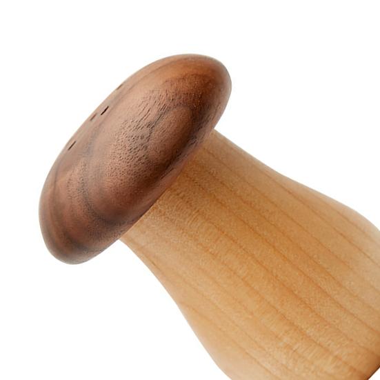 Retro Wooden Mushroom Toothpick Box, Dust-proof Toothpick Holder Dispenser, Toothpick Storage Container for Kitchen Countertop Decoration