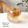 Round Glass Iced Coffee & Soda Cup Set