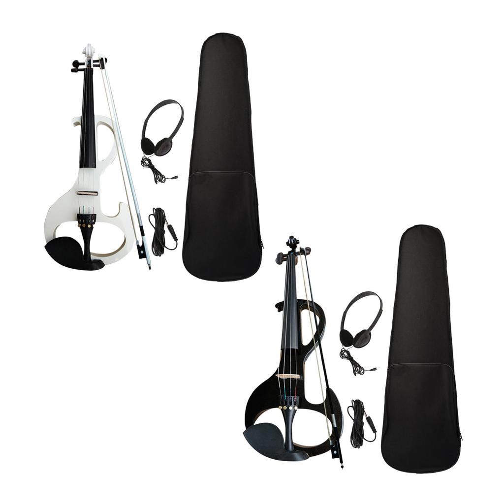 Electric Violin, Solid Wood Violin, Quiet, Electric Violin for