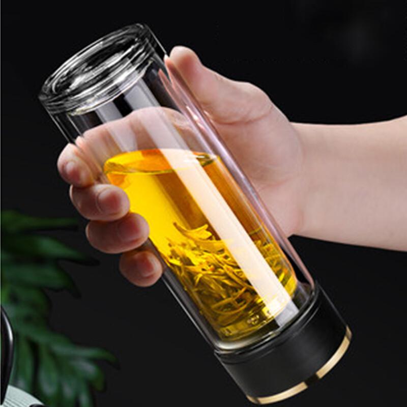 Fuguang Triumph Double-Layer Glass Tea Cup 300ML