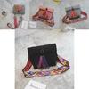 Chic Frosted Small Bread Color Straps Tassel Women's Shoulder Bag For Everyday Use