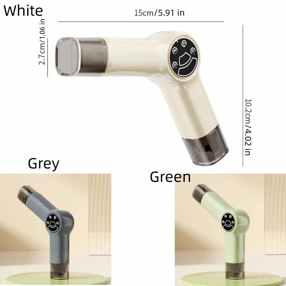 Low Noise Rechargeable Pet Nail Grinder Quiet Operation Detachable Pet Grooming Tool ABS Portable Pet Clippers Travel Use