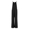 Damen Farbiger ärmelloser Hosenanzug Slim-Fit