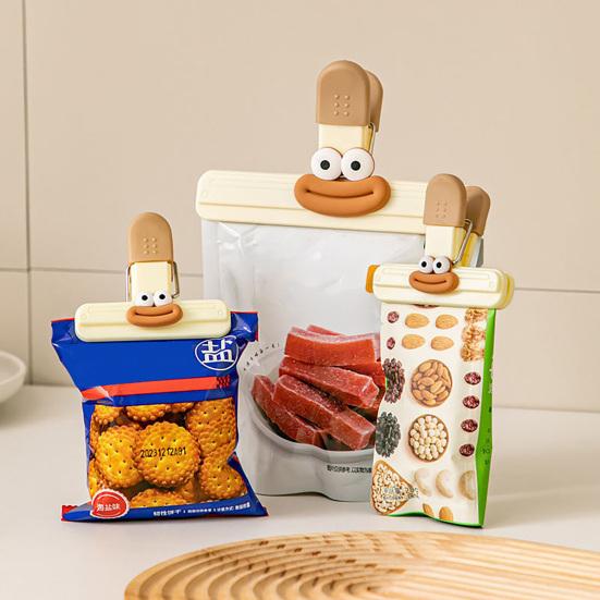 Sealing Clip Cute Airtight Bag Clips Moisture-resistant Bag Clip Sealers