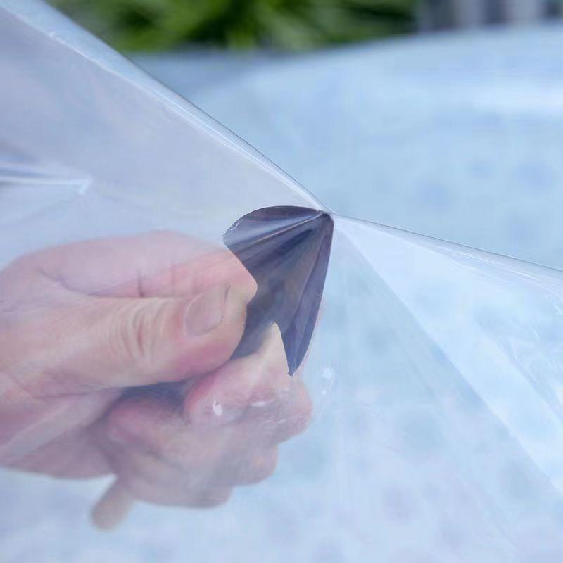 Transparent Waterproof Cloth Thickened Oilcloth Garden Rainproof Plastic Cloth Plant Cold-Proof Heat Insulation Tarpaulin