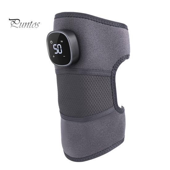 

Массажер для колена с подогревом, перезаряжаемый наколенник с массажем, мгновенное облегчение хронической боли в суставах, массажер для колена, плеча и ног чёрный