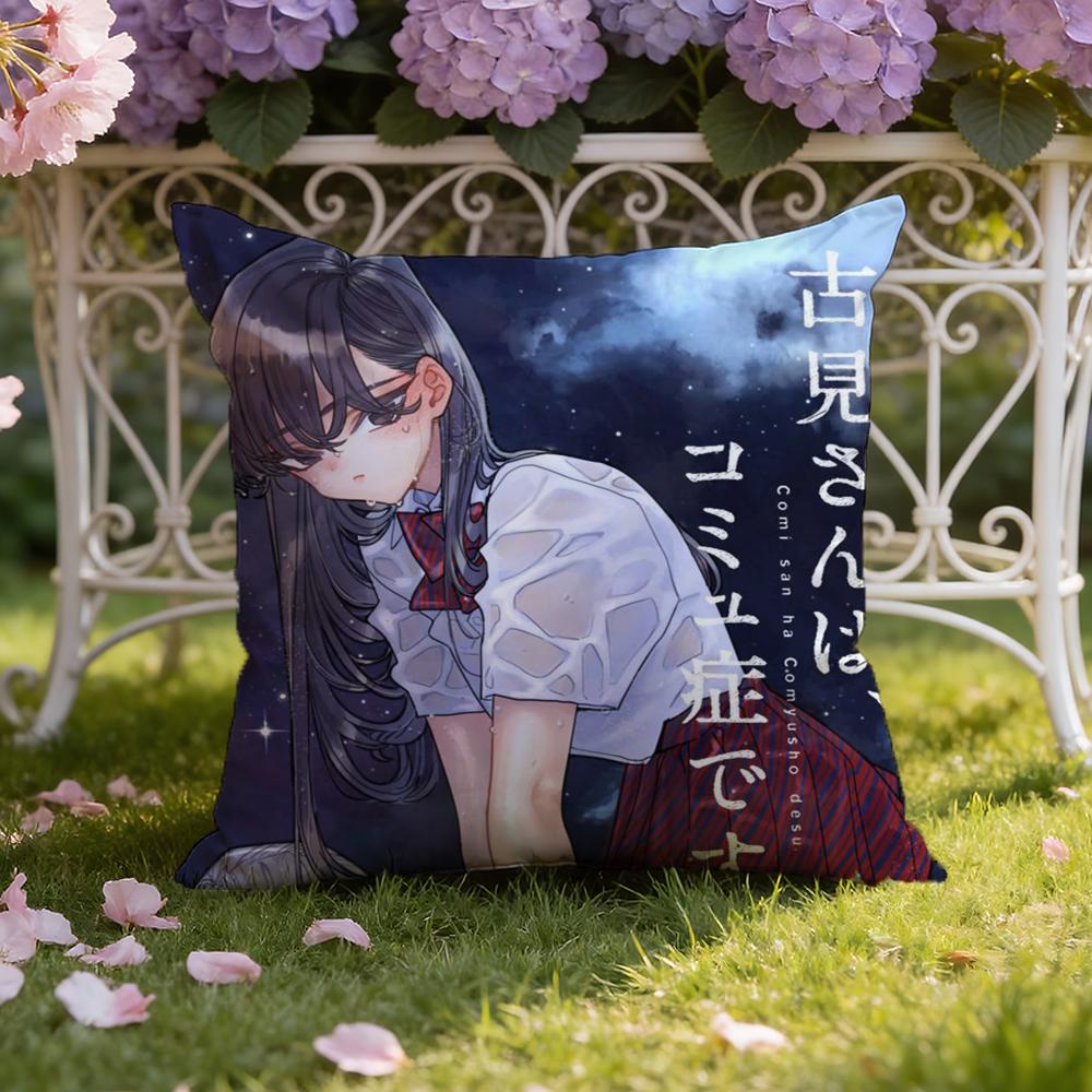K-Komi Can't Communicate Cushion Cover Home & Car Dual-Scene Pillow Cover: Reversible for Premium Comfort