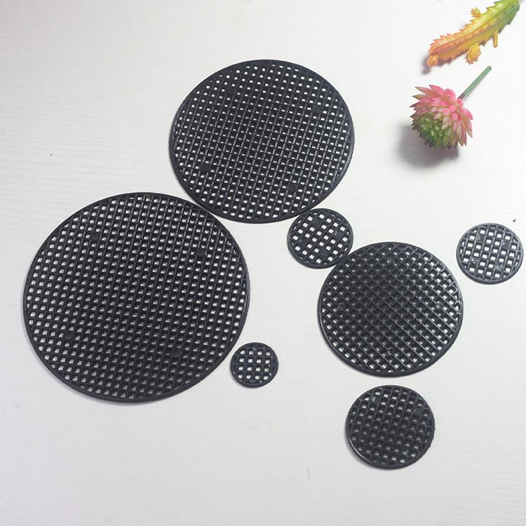Succulent Flower Pot Drainage Mat - Plastic Insect & Soil Leak Prevention Screen for Green Plants & Bonsai