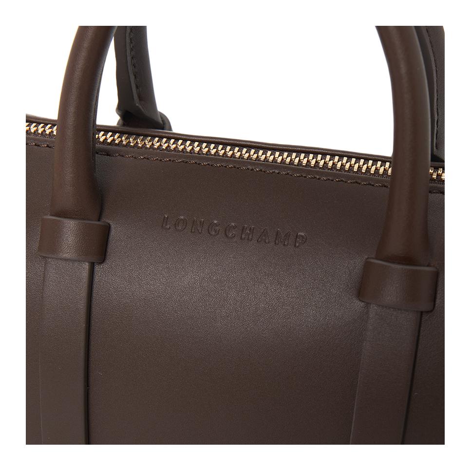 Longchamp Daylong Small Shoulder Crossbody Handbag With Gold Hardware In Mocha Women Handbags 10270HGX002