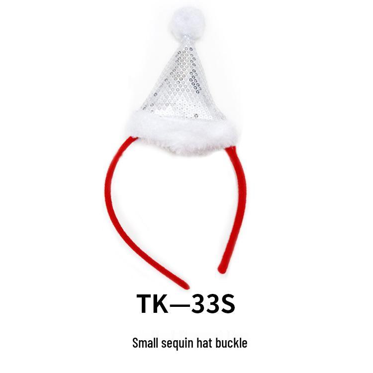 Stirnband für die Weihnachtsfeier: Geweih- & Schneemann-Design für Erwachsene und Kinder